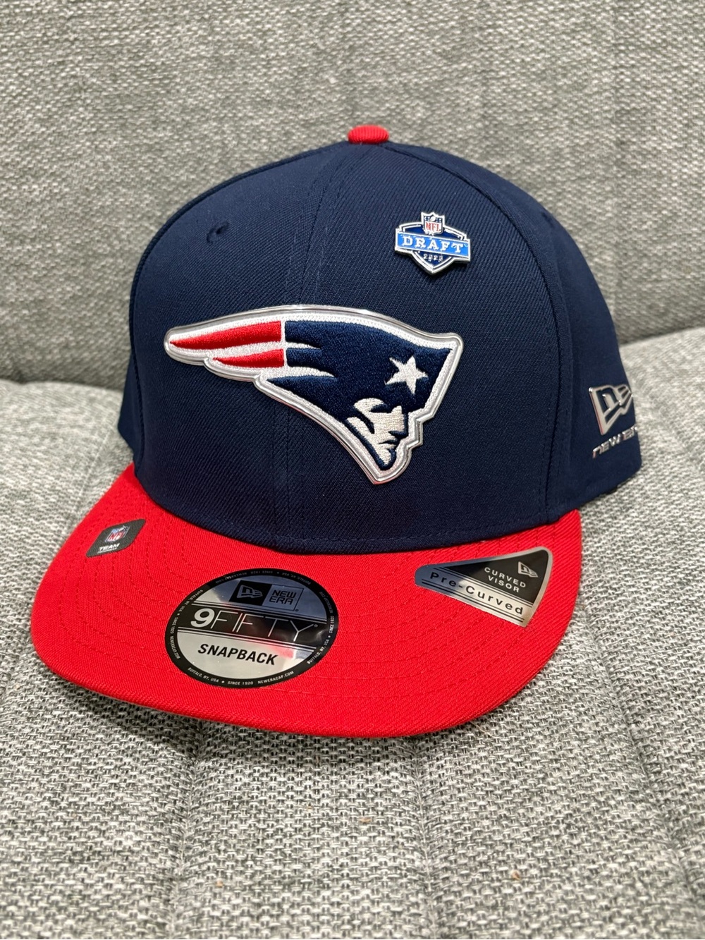 Brand New New England Patriots Navy new era Snapback Hat